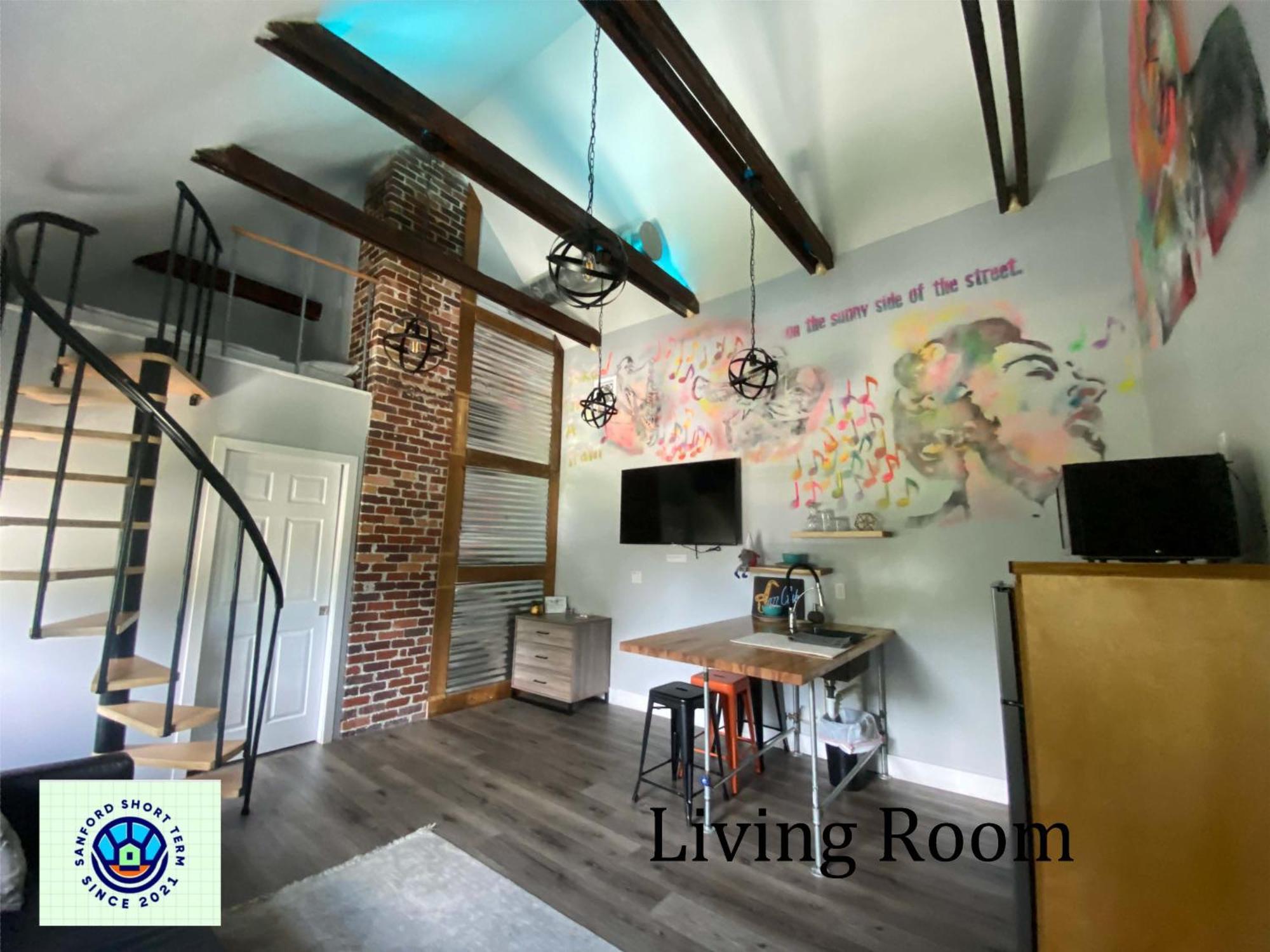 The Jazz Loft Apartment Sanford Exterior photo